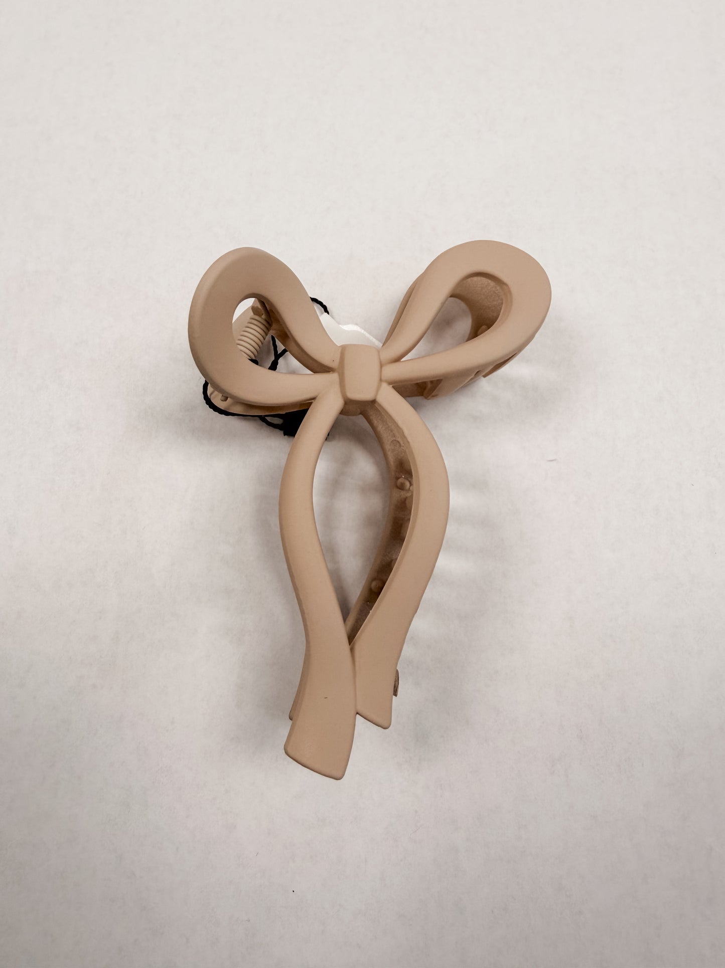 Matte Bow Claw Clips