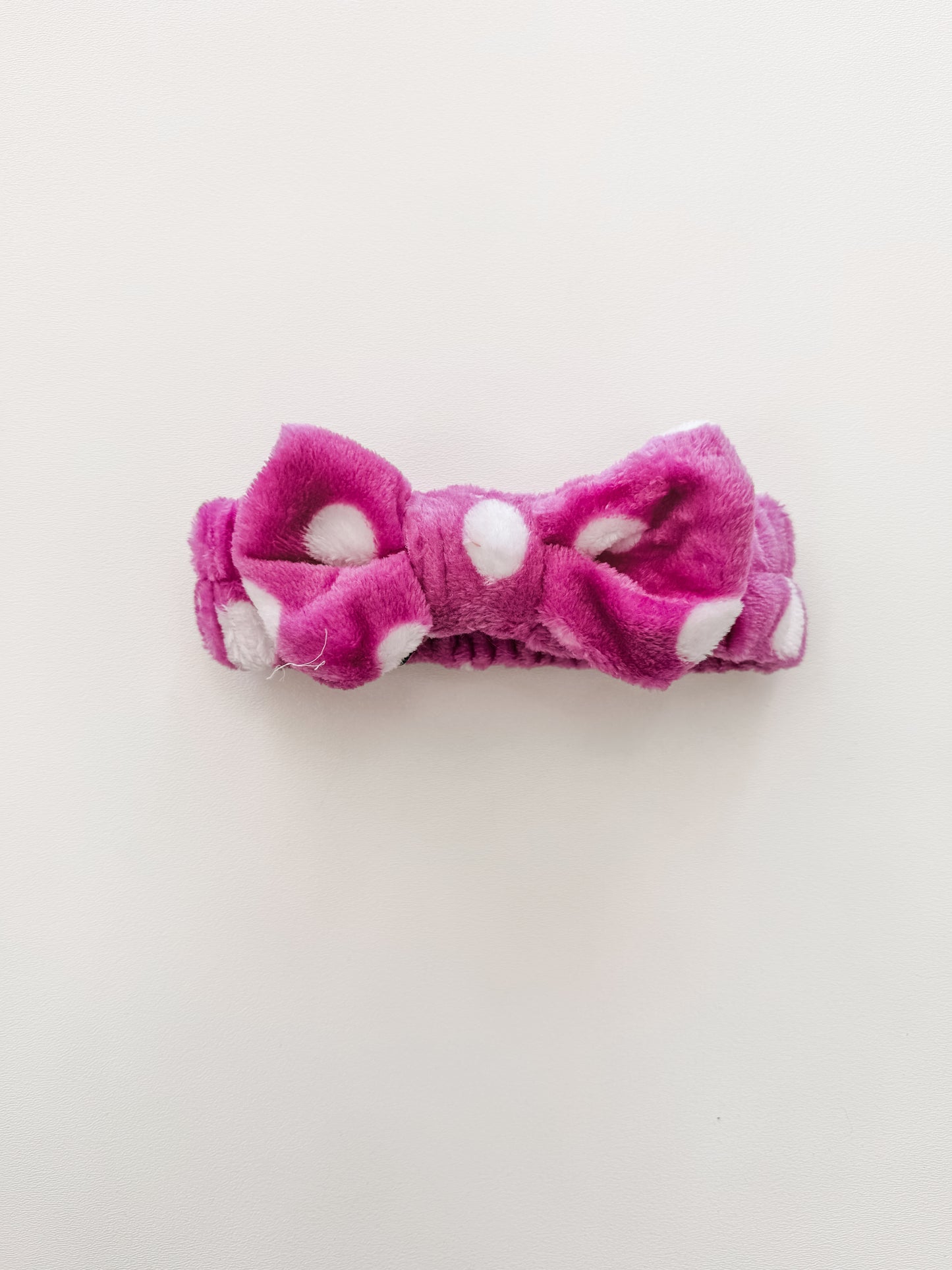 Polka Dot Bow Headband