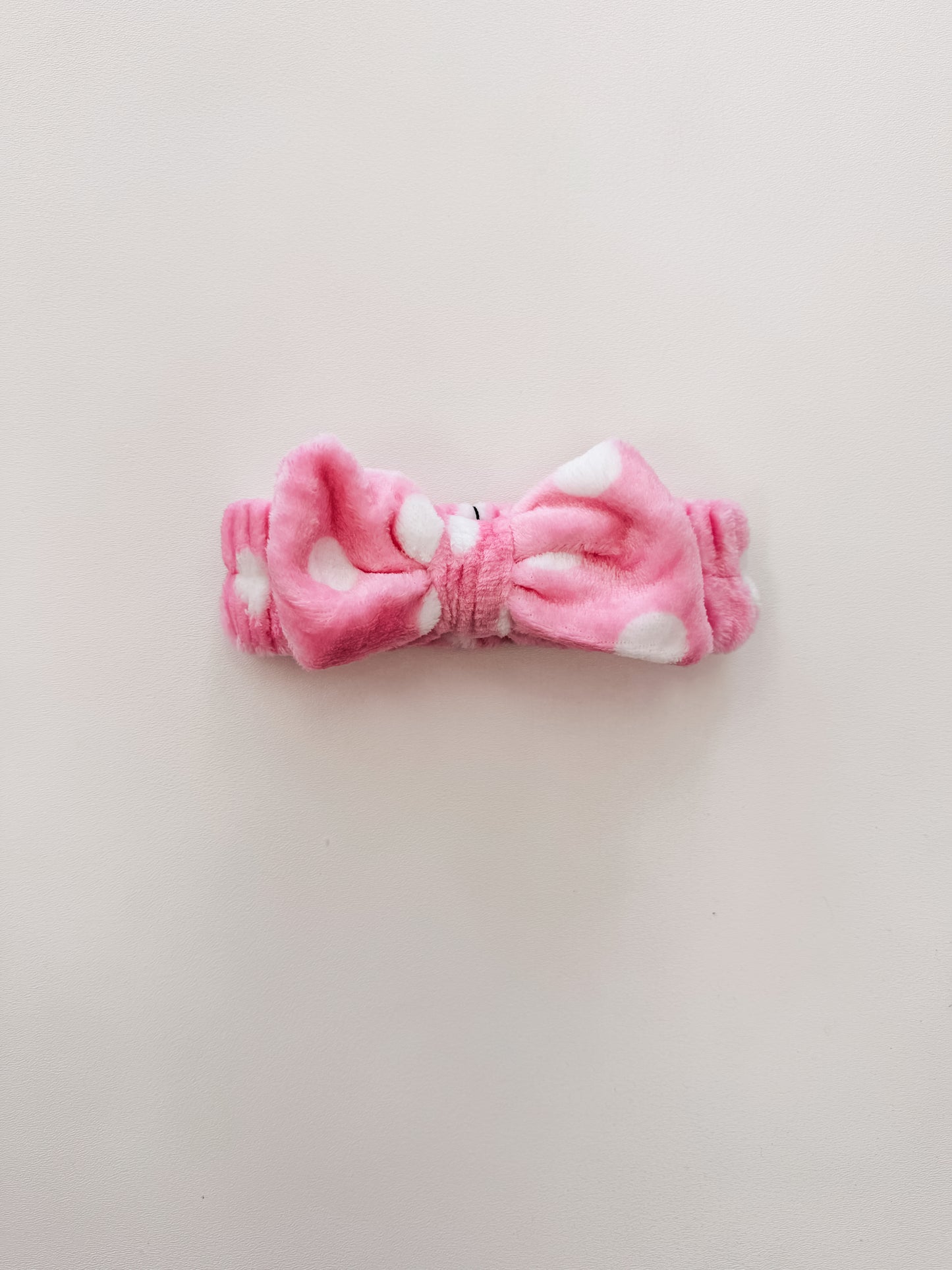 Polka Dot Bow Headband