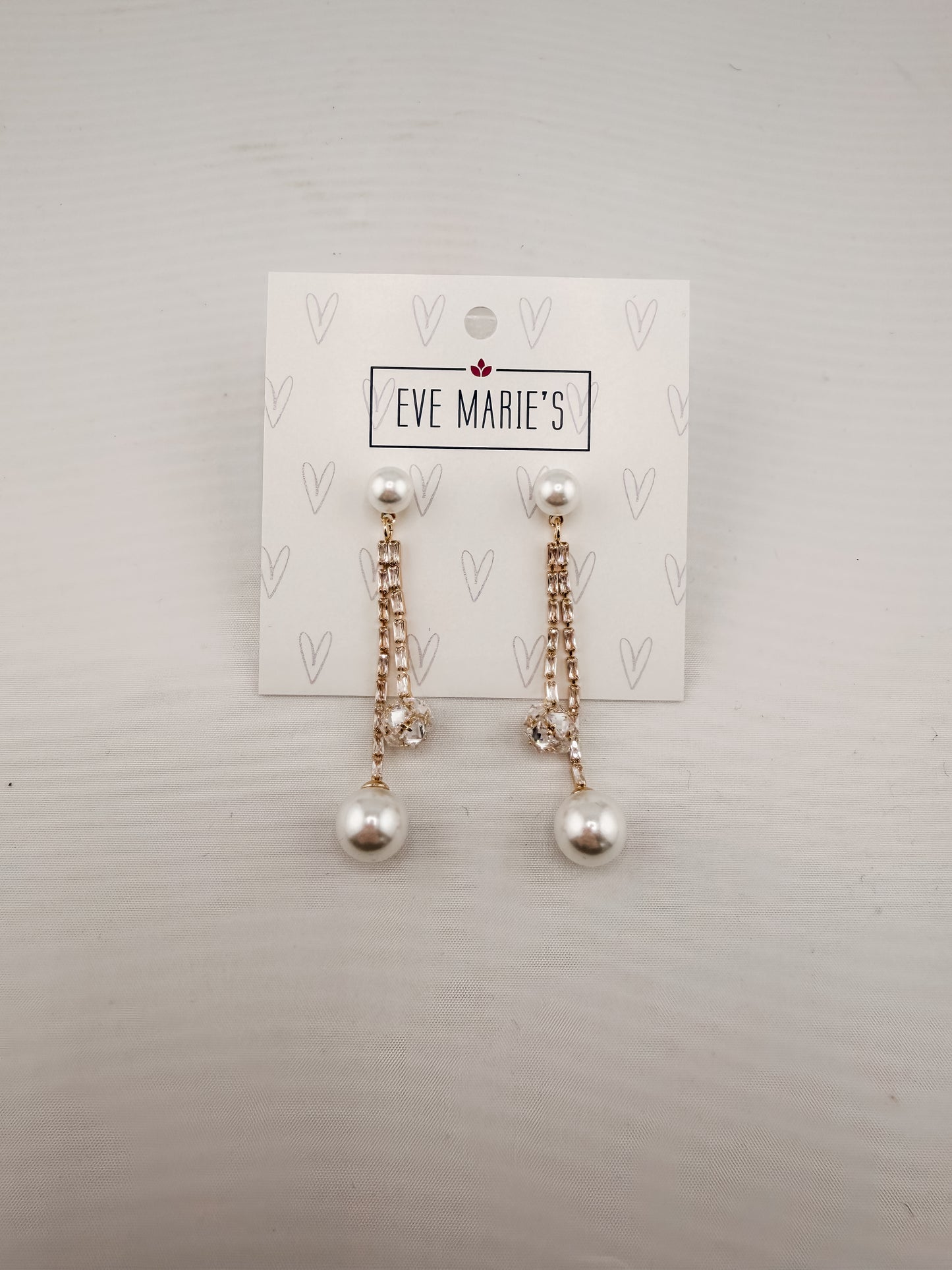 Drop Pearls Earring