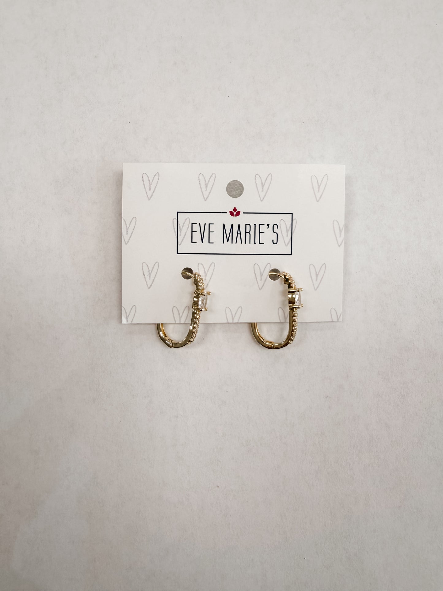 Drop of Luxury Gold Huggie