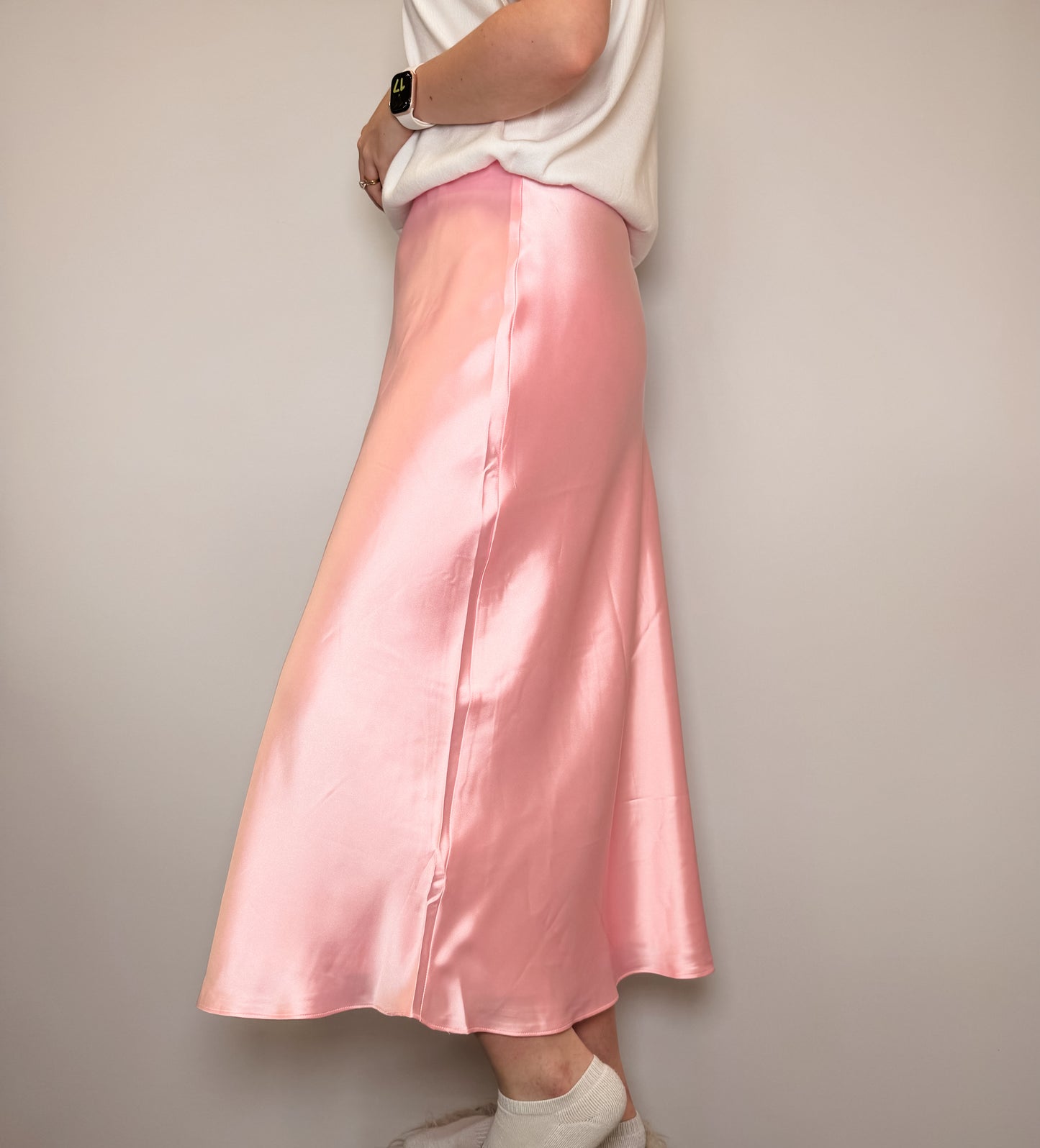 Satin Maxi Skirt