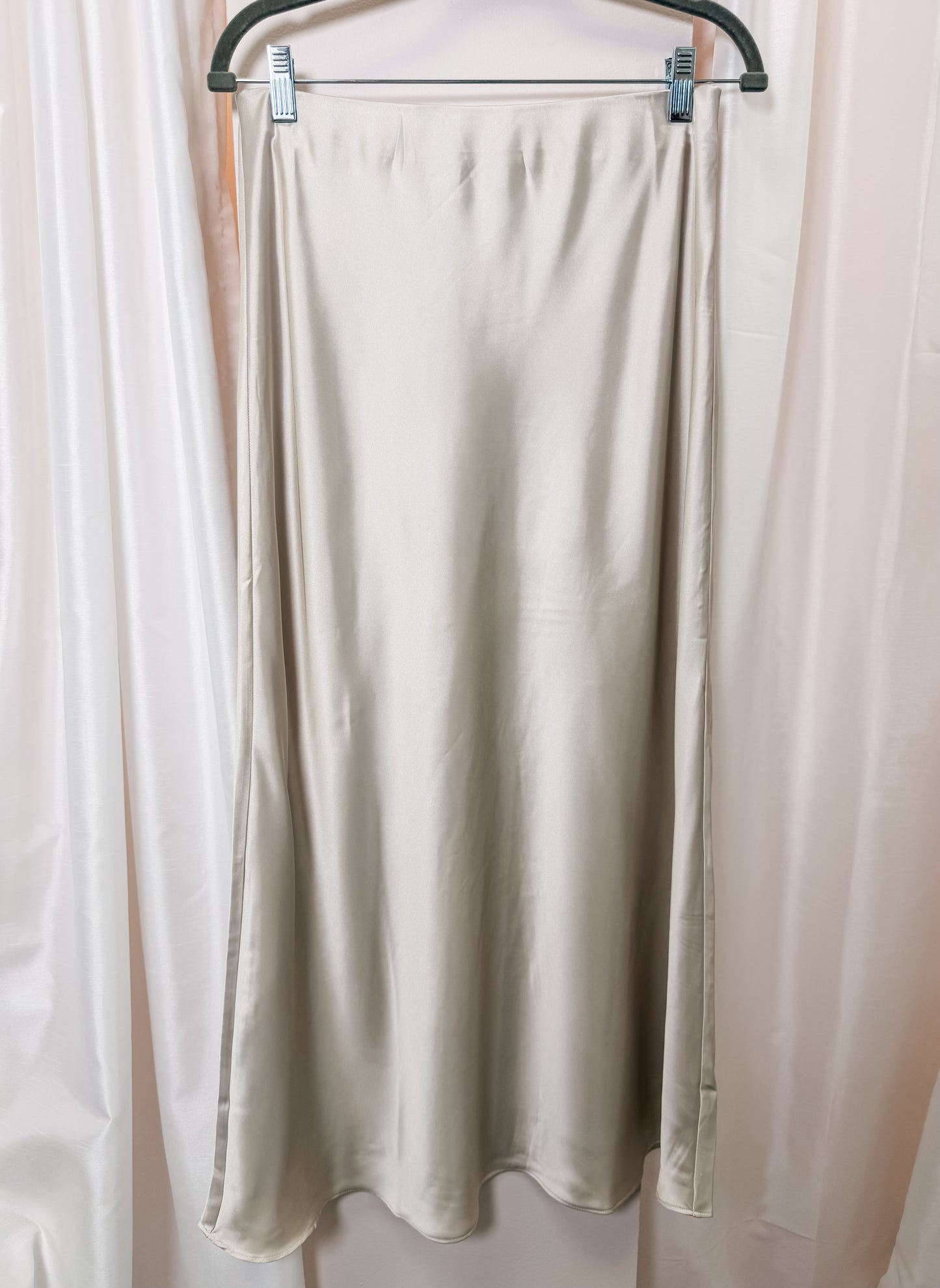 Satin Maxi Skirt