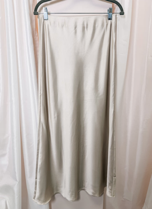 Satin Maxi Skirt