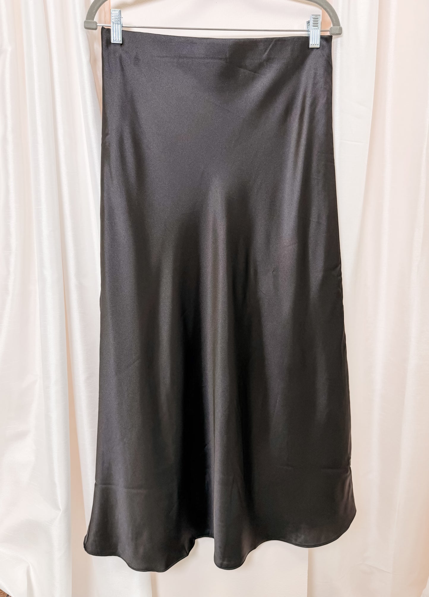 Satin Maxi Skirt