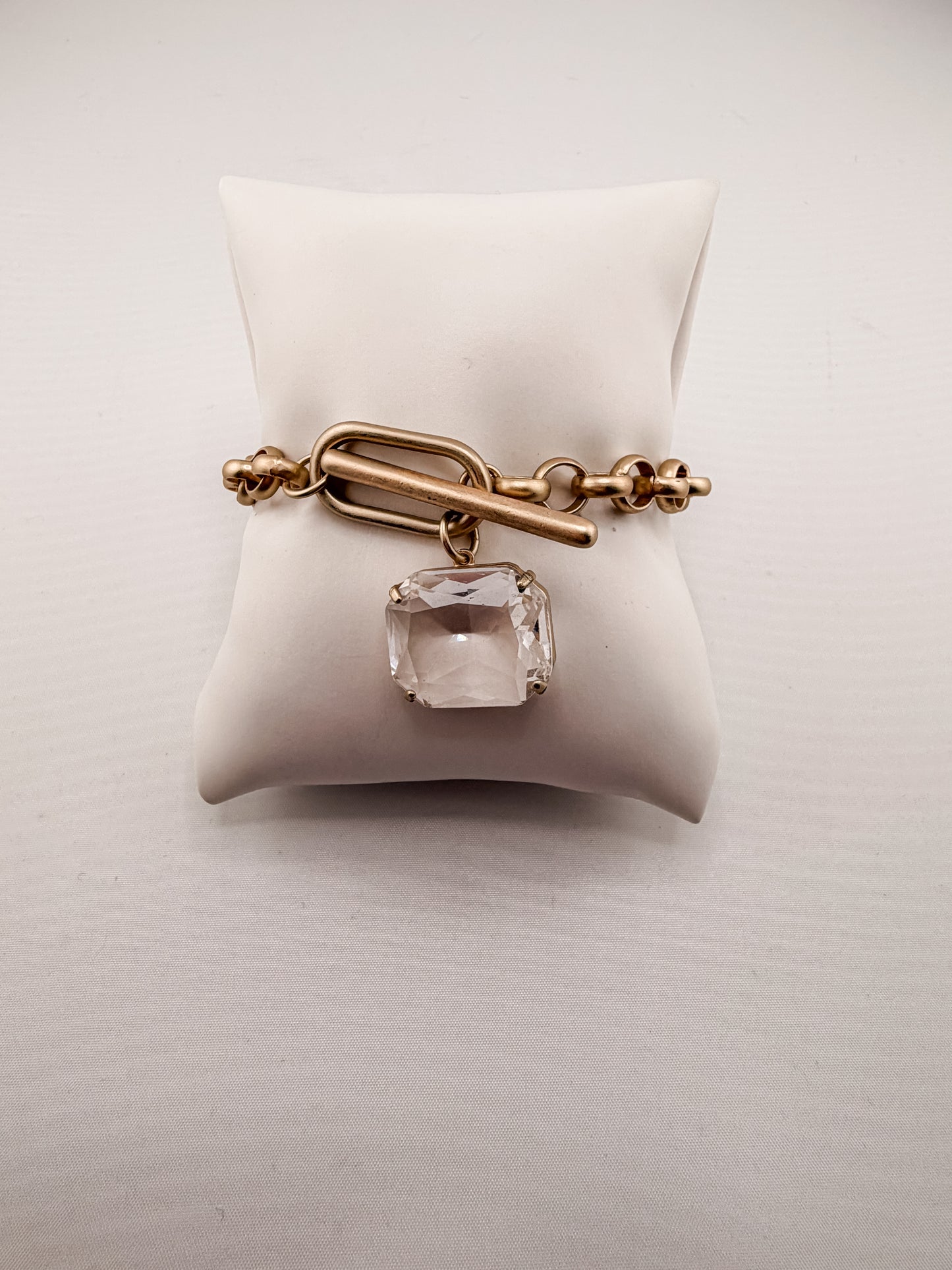Crystal Toggle Bracelet