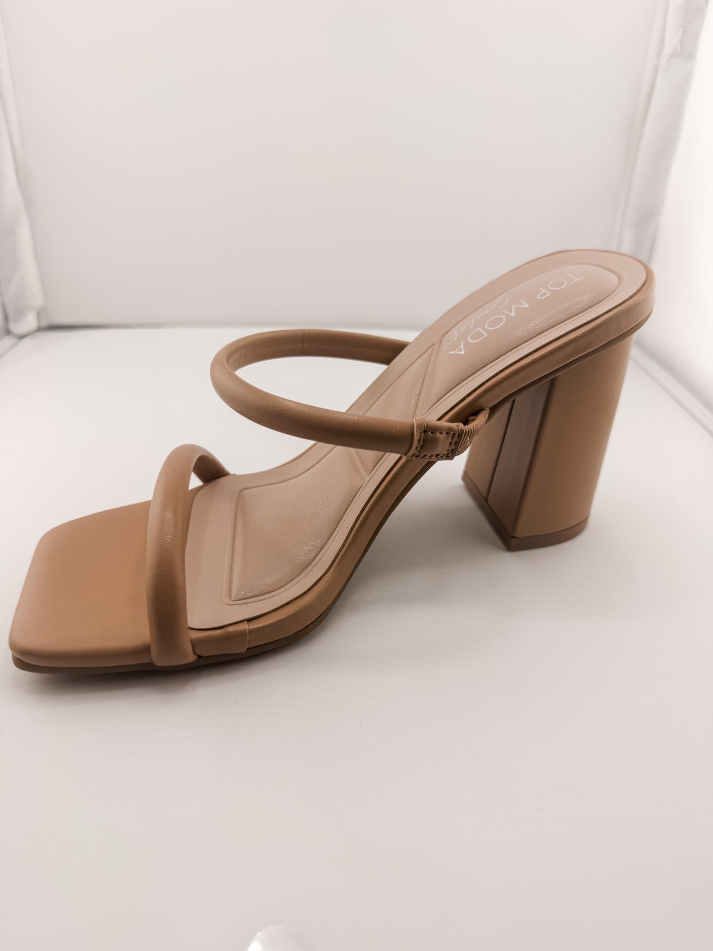 Chicago Square Toe Chunky Heel