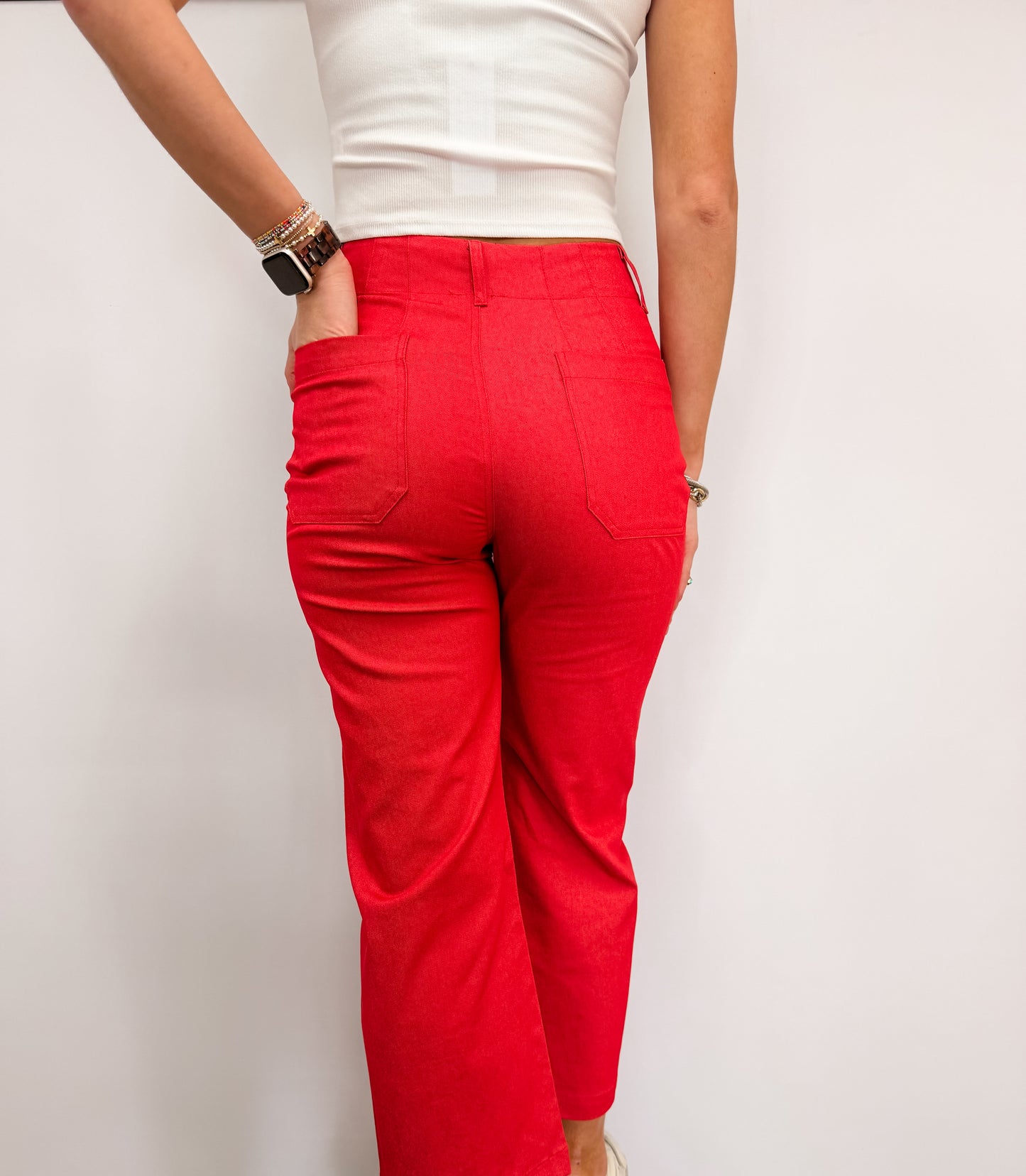 Ankle Cropped Summer Pants