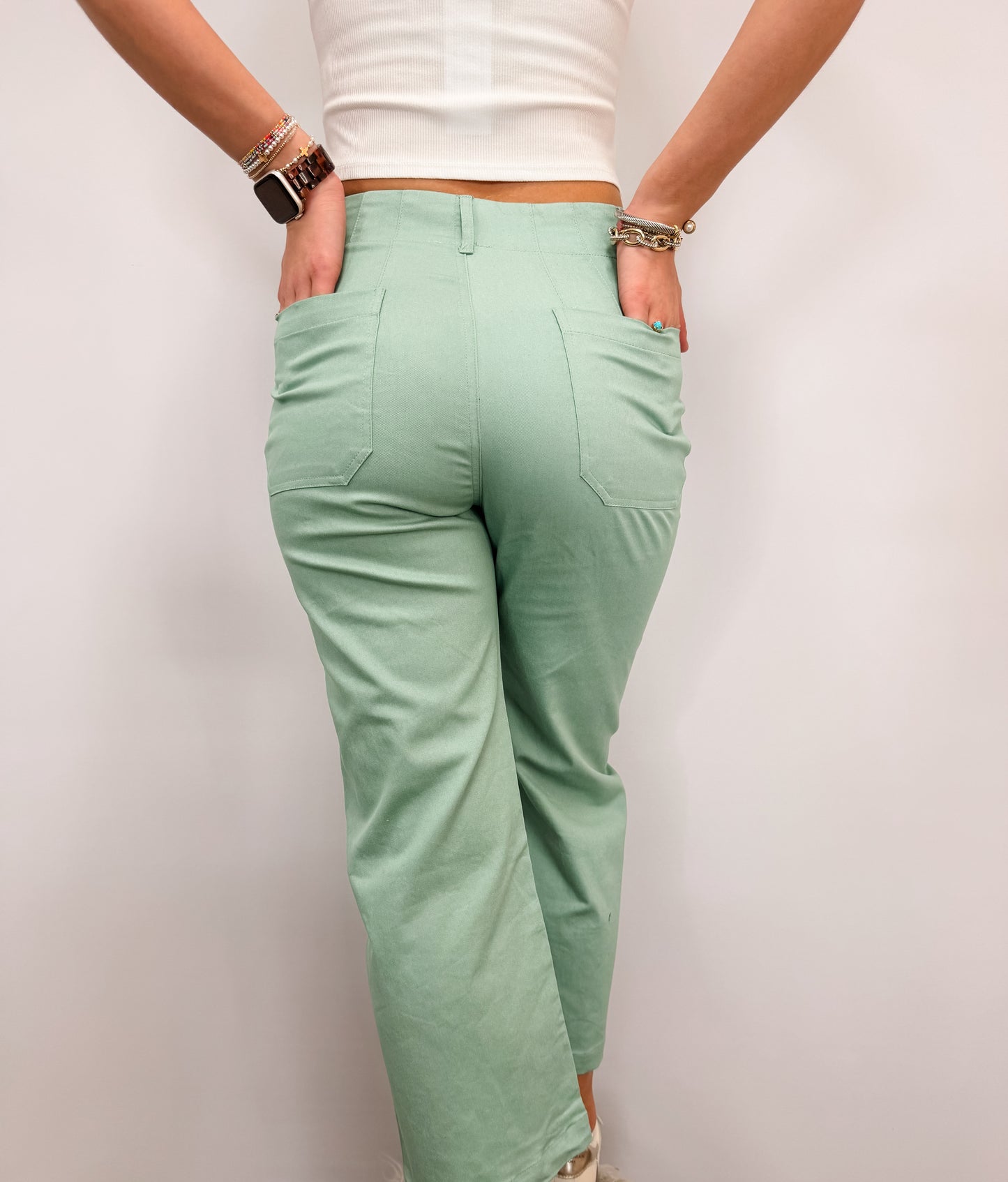 Ankle Cropped Summer Pants