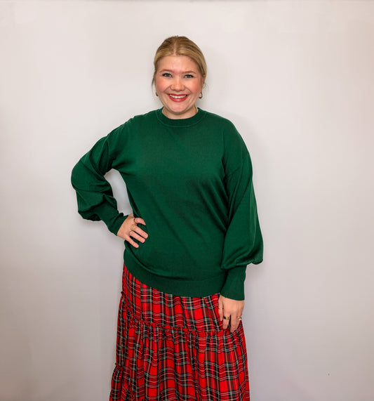 Vine & Love Stretched Knit Top
