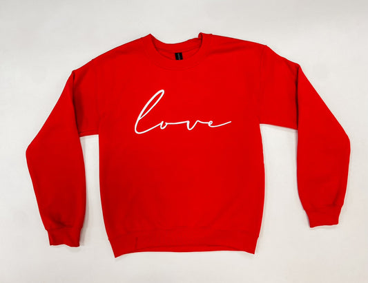 'Love' Valentine's Day Sweatshirt