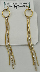 Diamond Dangle Earring