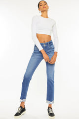 KanCan Esme High Rise Straight Slim