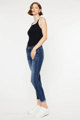 KanCan Landon Mid Rise Ankle Skinny Jeans