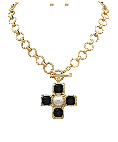 Vintage Cross Necklace