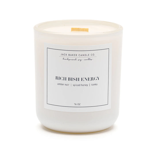 Jack Baker Candle Co. - White Linen Collection