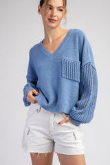 One Knit Long Sleeve Sweater