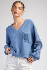 One Knit Long Sleeve Sweater