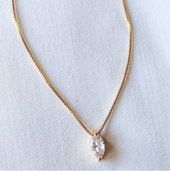 Kinsey Designs - Marquise Slide Necklace