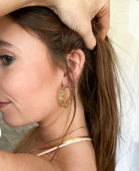 Kinsey Designs - Reese Hoop Earrings