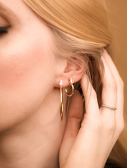 Kinsey Designs - Darra Hoop Large Earrings