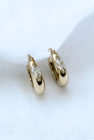 Kinsey Designs - Claudia Huggie Earrings
