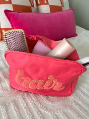 Hair XL Bag - Pink Corduroy