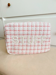 Stuff XL - Pink Plaid Bag