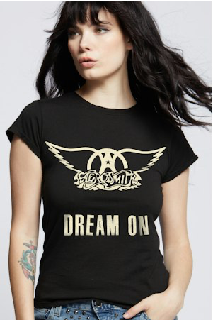 Aerosmith Dream On Baby Tee