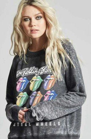 The Rolling Stones Steel Wheels Sweatshirt