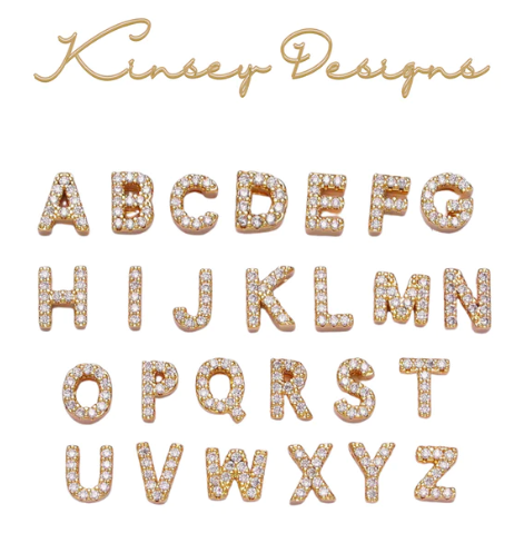 Kinsey Designs - LUX Letter Charms