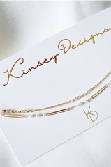 Kinsey Designs - Pelly Layer Necklace Cubic Zirconia
