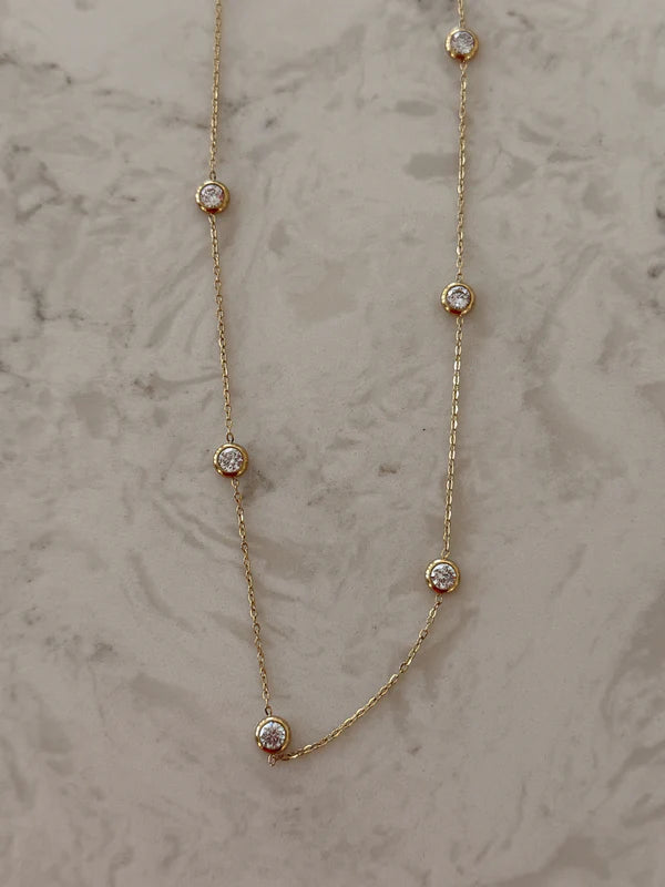 Dainty Diamond Necklace
