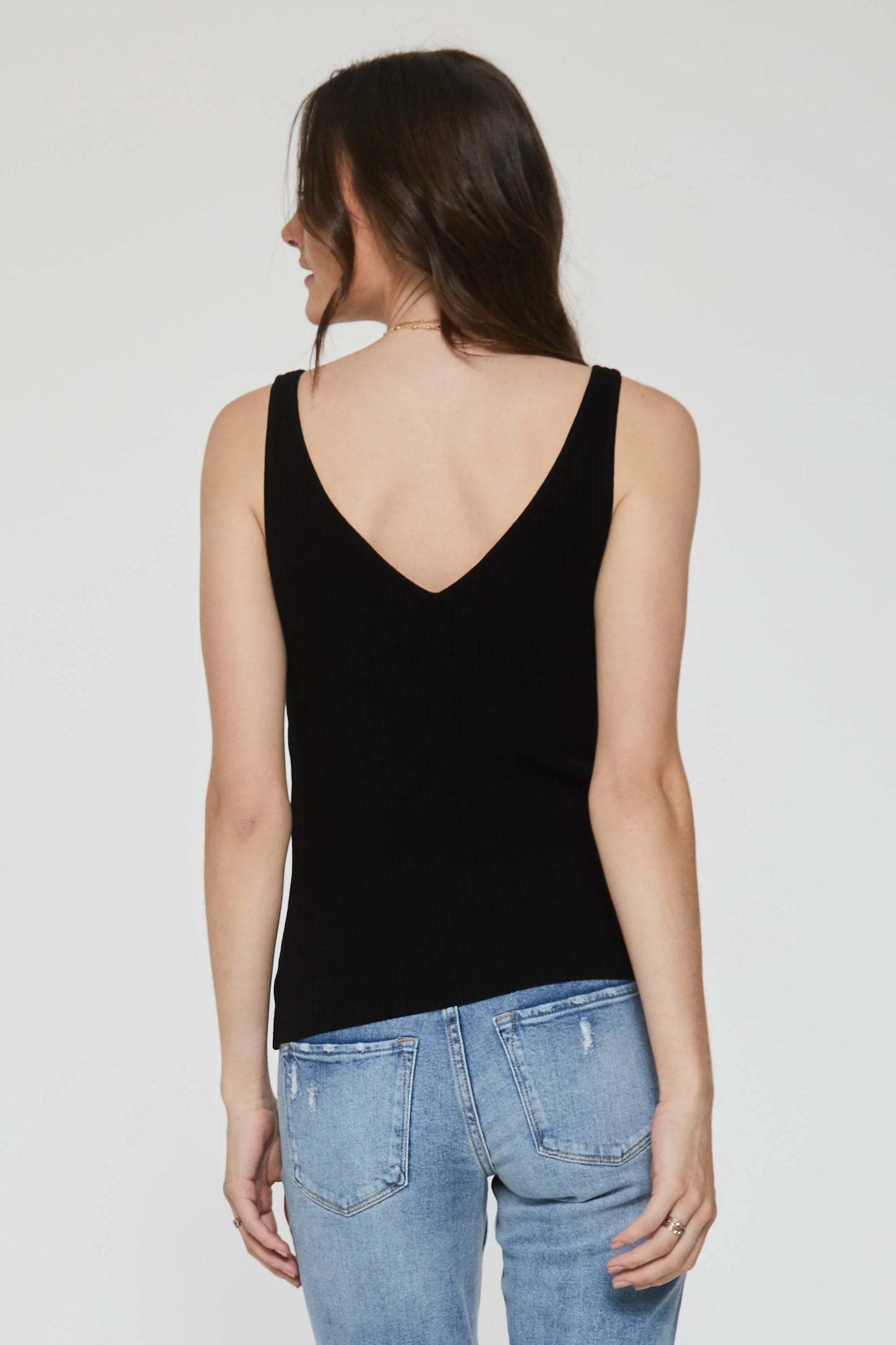 Noa V-Neck Sweater Tank