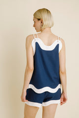 Wave Hem Top