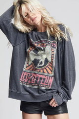 Led Zeppelin Madison Square Garden Burnout Sweatshirt