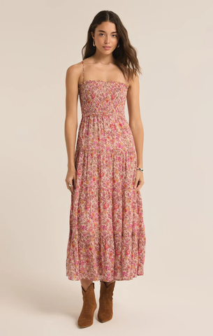 Balso Lima Floral Maxi Dress