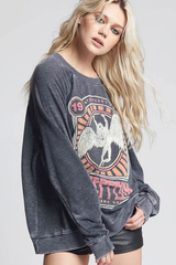 Led Zeppelin Madison Square Garden Burnout Sweatshirt