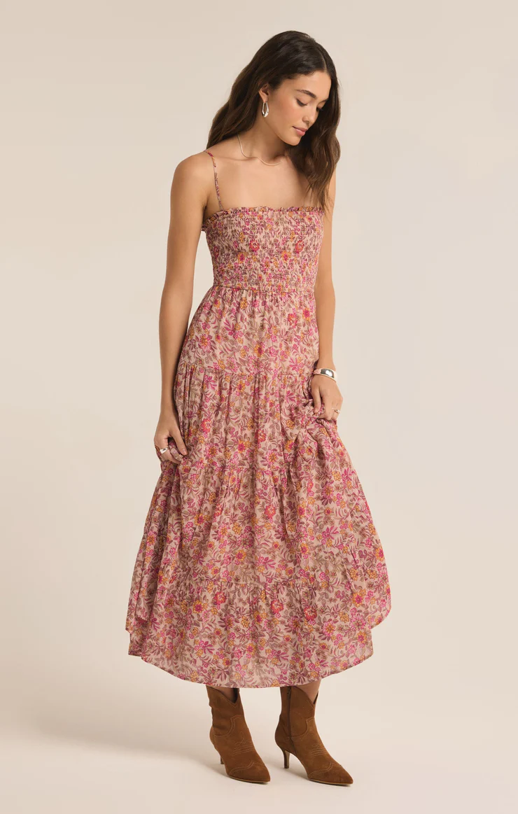 Balso Lima Floral Maxi Dress