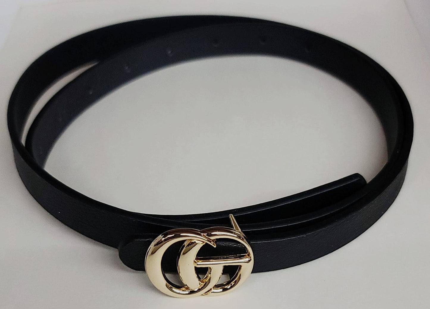 GG Thin Buckle Belt