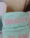 Large Beauty Mint Bag