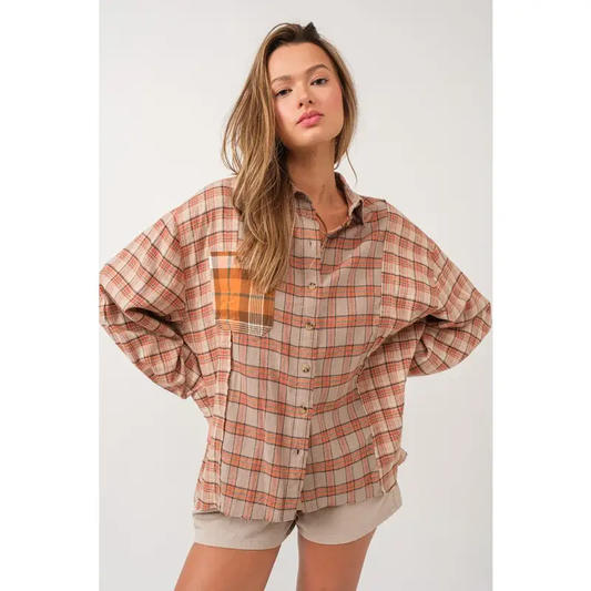 Jessica Patchwork Shirt