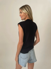 Dylan Cowl Drape Neck Top