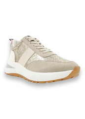 Gold Snake Sneakers