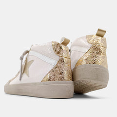 Paulina Snake Hi-Top Sneakers