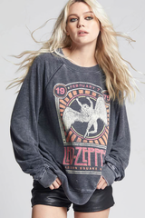 Led Zeppelin Madison Square Garden Burnout Sweatshirt