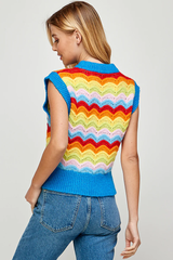 Colorful Sweater Vest