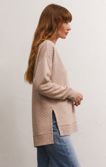 Quilted Modern VNeck Weekender