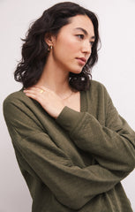Quilted Modern VNeck Weekender