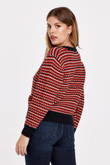 Olga Crew Neck Long Sleeve Relaxed Fit Top